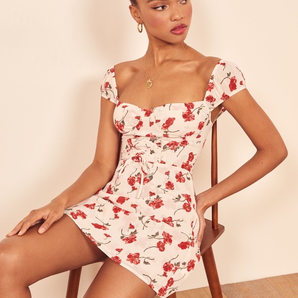 Reformation Jess Jubilee Dress 2 XS - Picture 2 of 8